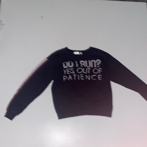 Running sweatshirt